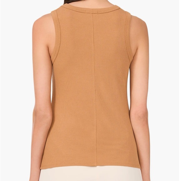 Halogen Ribbed Tank Top - Picture 2 of 6